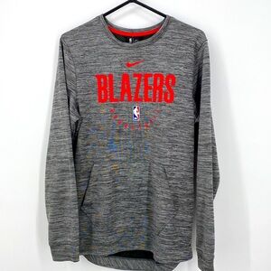 NBA Portland Trailblazers Sweatshirt Nike Size Small